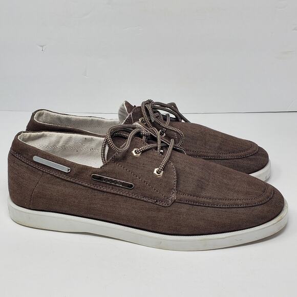 Coogi Men's Brown Lace up casual Shoes Size Marked as 12 Great Condition - Picture 1 of 9